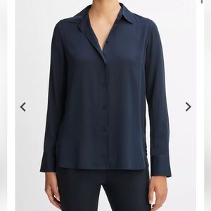 Vince Silk Blouse